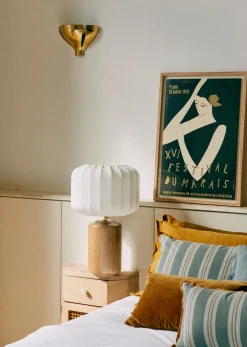 Sezane Lampe Mezzo - Bois- Les Lumières
