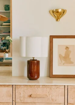 Sezane Lampe Mezzo - Caramel- Les Lumières