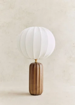 Sezane Lampe Traviata - Bois- Les Lumières