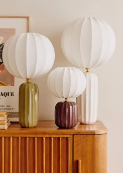 Sezane Lampe Traviata Grand Modèle - Ecru- Les Lumières
