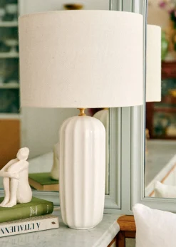 Sezane Lampe Traviata Grand Modèle - Ecru- Les Lumières