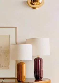 Sezane Lampe Traviata Grand Modèle - Moka- Les Lumières