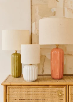 Sezane Lampe Traviata Grand Modèle - Rose Amalfi- Les Lumières