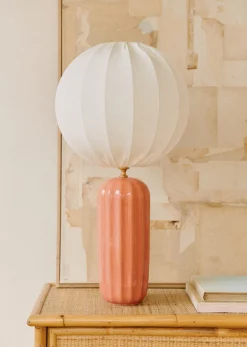 Sezane Lampe Traviata Grand Modèle - Rose Amalfi- Les Lumières