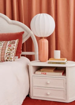 Sezane Lampe Traviata Grand Modèle - Rose Amalfi- Les Lumières