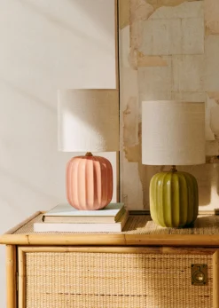 Sezane Lampe Traviata Petit Modèle - Vert Olive- Les Lumières