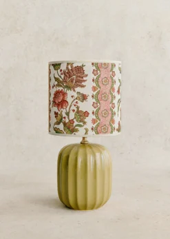 Sezane Lampe Traviata Petit Modèle - Vert Olive- Les Lumières
