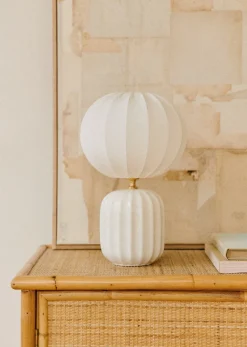 Sezane Lampe Traviata Petit Modèle - Ecru- Les Lumières