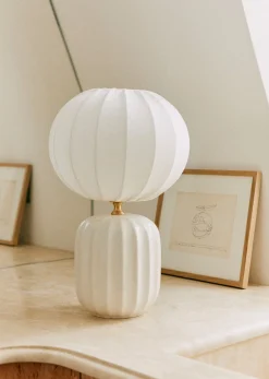 Sezane Lampe Traviata Petit Modèle - Ecru- Les Lumières