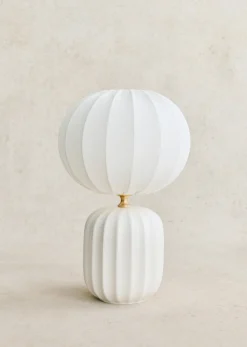 Sezane Lampe Traviata Petit Modèle - Ecru- Les Lumières