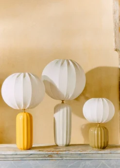 Sezane Lampe Traviata Petit Modèle - Vert Olive- Les Lumières