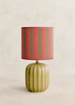 Sezane Lampe Traviata Petit Modèle - Vert Olive- Les Lumières