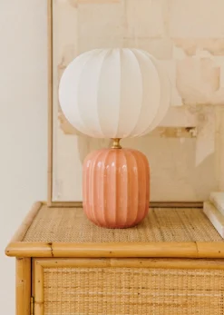 Sezane Lampe Traviata Petit Modèle - Rose Amalfi- Les Lumières
