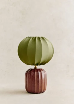 Sezane Lampe Traviata Petit Modèle - Acajou- Les Lumières