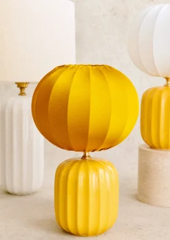 Sezane Lampe Traviata Petit Modèle - Jaune Citron- Les Lumières