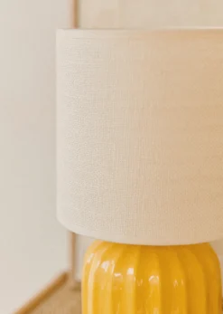 Sezane Lampe Traviata Petit Modèle - Jaune Citron- Les Lumières
