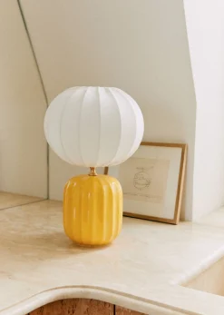 Sezane Lampe Traviata Petit Modèle - Jaune Citron- Les Lumières