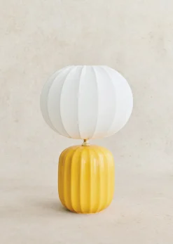 Sezane Lampe Traviata Petit Modèle - Jaune Citron- Les Lumières