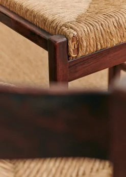 Sezane Lot De 4 Chaises Italiennes Années 1970- La Sélection Vintage