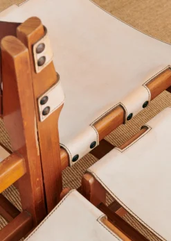 Sezane Lot De 6 Chaises Maison Regain Années 1960- La Sélection Vintage