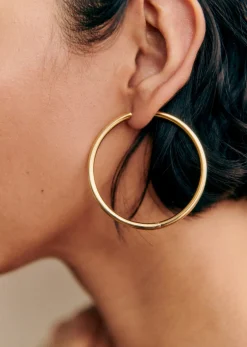Sezane Maxi Anneaux Eva- Bijoux|Bijoux