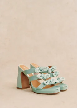 Sezane Mules High Clarisse- Sandales