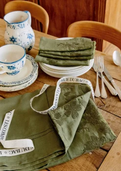 Sezane Nappe Brodée- Les Tissus|La Vaisselle