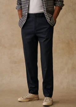 Sezane Pantalon Aurèle- Pantalons Casual|Pantalons coton lin