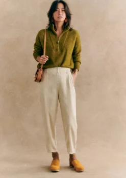Sezane Pantalon Bernardo- 7/8ème|Tous les Pantalons & Combinaisons