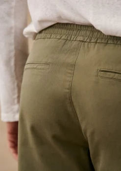 Sezane Pantalon Danny Coton Léger- Pantalons Casual