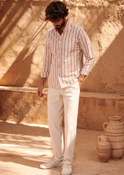 Sezane Pantalon Danny Coton Lin- Tous les Pantalons & Combinaisons|Pantalons Casual