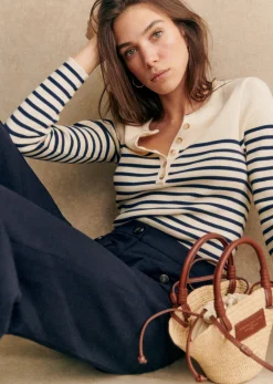 Sezane Pantalon Emilio- 7/8ème|Tous les Pantalons & Combinaisons