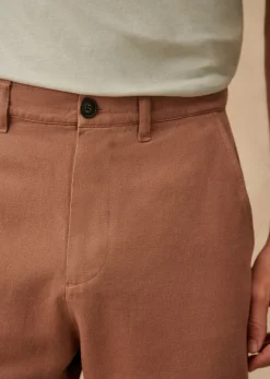 Sezane Pantalon Hubbell- Pantalons Casual|Pantalons coton lin