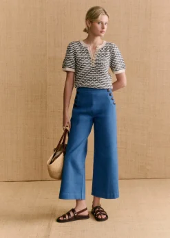 Sezane Pantalon Marino Crop- 7/8ème|Tous les Pantalons & Combinaisons