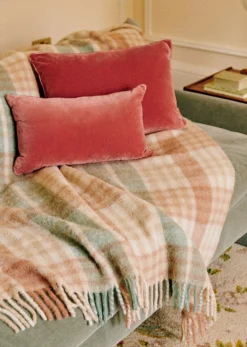 Sezane Plaid En Mohair- Les Tissus