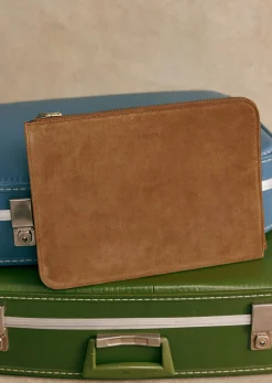 Sezane Pochette Ordinateur James- Maroquinerie