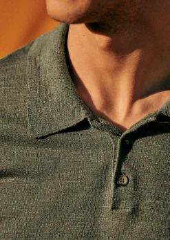 Sezane Polo Caio- Col polo|Pulls manches courtes