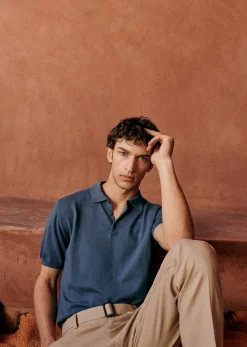 Sezane Polo Riviera- Pulls manches courtes|Pulls coton