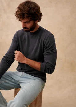 Sezane Pull Edo- Col rond|Pulls coton
