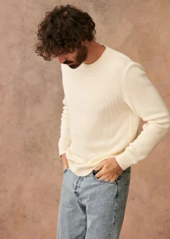Sezane Pull Elin- Col rond|Pulls coton