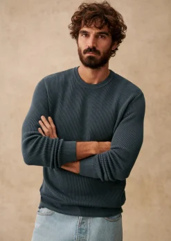 Sezane Pull Elin- Col rond|Pulls coton