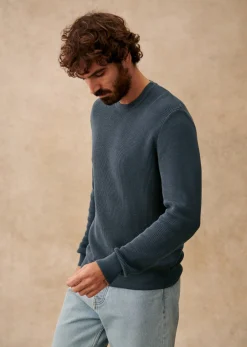 Sezane Pull Elin- Col rond|Pulls coton
