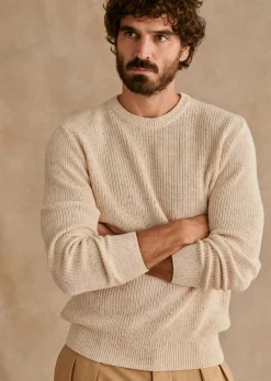 Sezane Pull Elvan- Col rond|Pulls coton