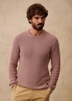 Sezane Pull Elvan- Col rond|Pulls coton
