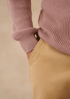 Sezane Pull Elvan- Col rond|Pulls coton