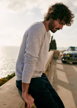 Sezane Pull Harry- Col rond|Pulls coton