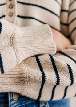 Sezane Pull Léontine- Maille|Marinières