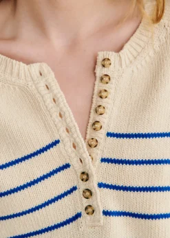 Sezane Pull Léontine- Maille|Marinières