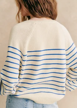 Sezane Pull Léontine- Maille|Marinières