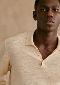 Sezane Pull Marsh- Col polo|Pulls coton